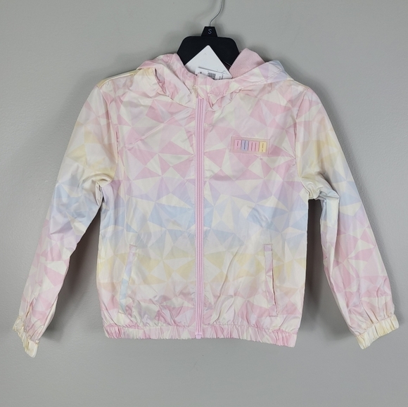 PUMA Big Girls Midweight Windbreaker. NWT Multiple Sizes - Picture 3 of 11